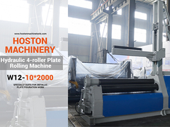 ماشین رولینگ صفحه CNC هیدرولیک 4 رول 6x1200mm